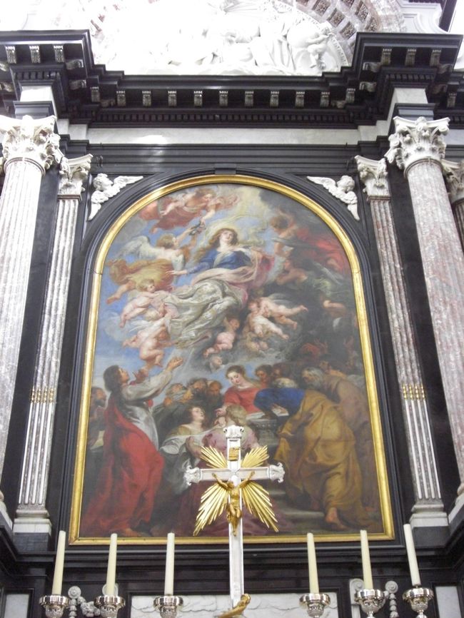 レンブラントの「聖母被昇天」画