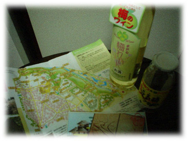 偕楽園で購入したお土産の写真です。<br /><br />水戸といえば「納豆」ですが、納豆は買わずに今回購入したのは・・<br /><br />　　「梅ワイン」「健康梅ドリンク」です(笑）<br /><br />梅酒ワインはかなりおいしい・・。<br />毎日養命酒のようにちょこっとずつ飲んでいます・・。