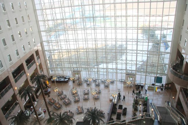 シャトレーゼのエレベーターから<br /><br />エレベーターからの巨大な吹き抜けの眺めが抜群でした！！