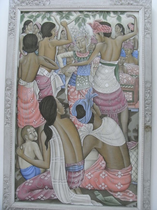 ■ネカ美術館■<br /><br />ダークな色彩が使われている作品が多い中、<br /><br />パステルカラーが効いていて、<br />とてもキレイな一枚♪