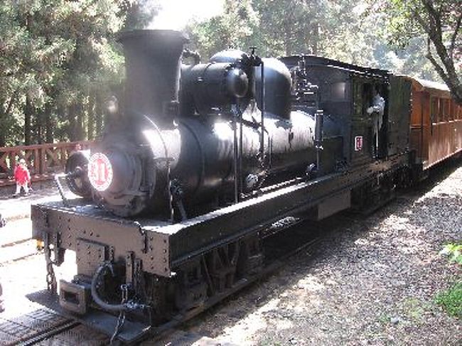阿里山の蒸気機関車