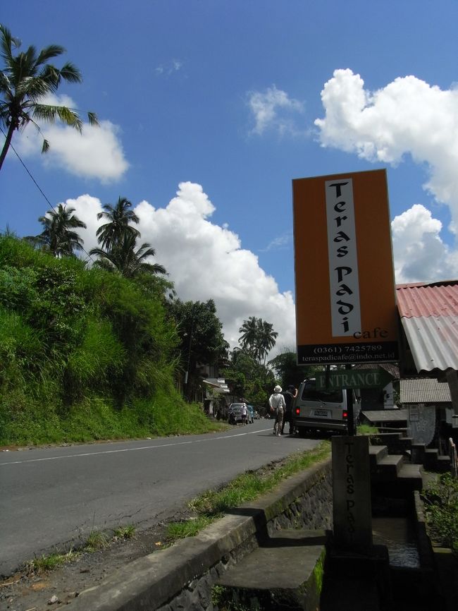 ■テラス・パディ■<br /><br />ウブドに行けば、『プライスレス』なライステラスを<br />簡単に見られると思っていたが、違った。<br /><br />トゥガラランで、たくさん見れるらしい…<br /><br />それにしても…トタン屋根の建物ばかりだけど、<br />オシャレなカフェなんてあるのかなぁ…<br /><br />心配になる。<br /><br />(; -ｙ-)<br />