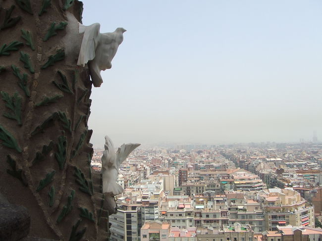 サグラダ・ファミリアからみた街