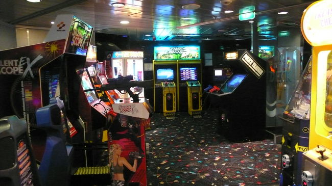 ゲームセンターです。<br />利用者はほとんど見かけませんでした。