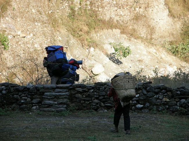 ポーター達は、もう活動を開始している。