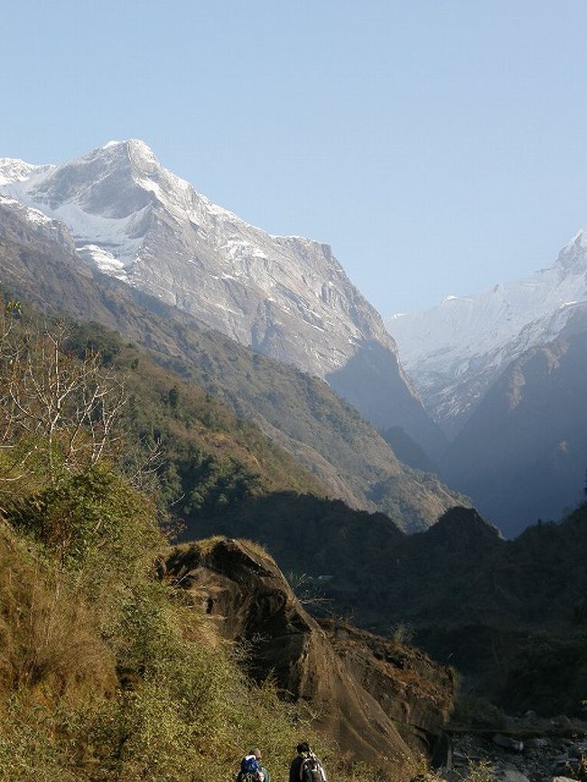 山懐へ・・・。