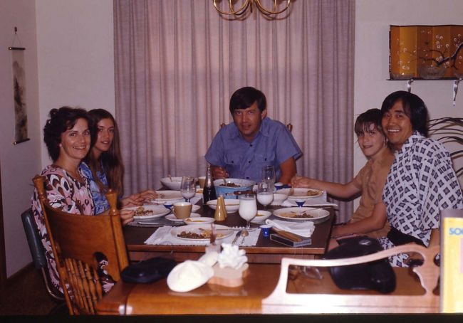  Reinhardt宅　(Robin16才　Scott12才　ママのJaneは親切だった)