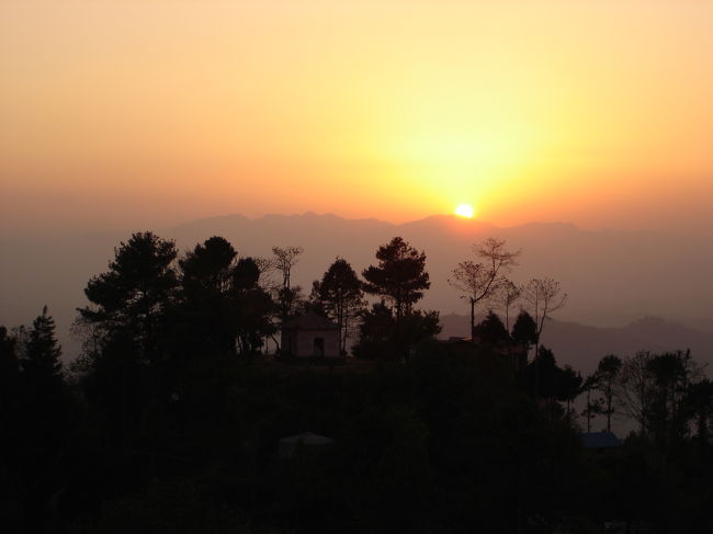 夕焼けでーす。