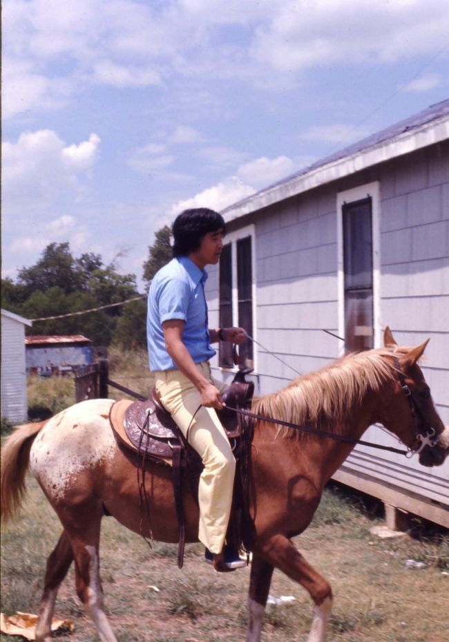 ちょつと乗馬なんかにチャレンジ