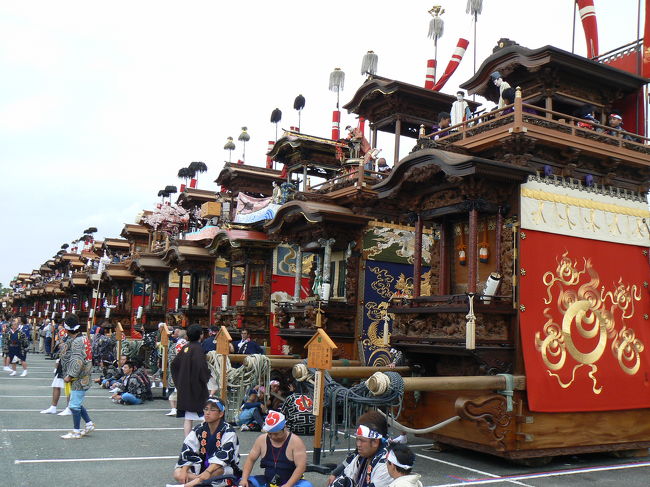 5年に1度。山車絵巻に酔いしれる、感動と興奮！！』半田・武豊