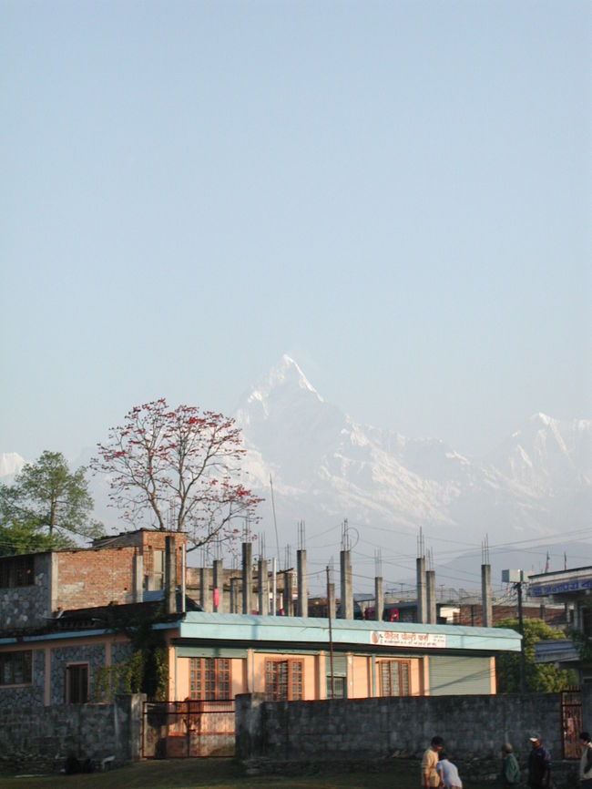 マチャプチャレと分かれたくない・・・<br />ポカラを離れたくないが<br />カトマンドゥへの移動の日