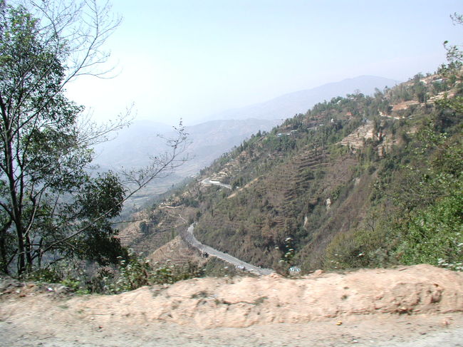 可能な斜面には全て棚田が・・・。