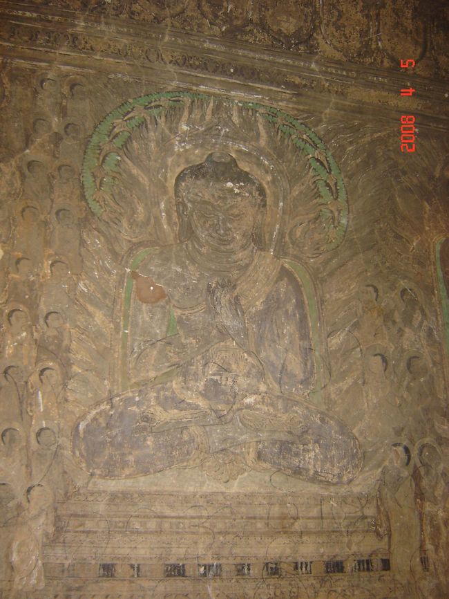 このようなブッダの絵が残っています