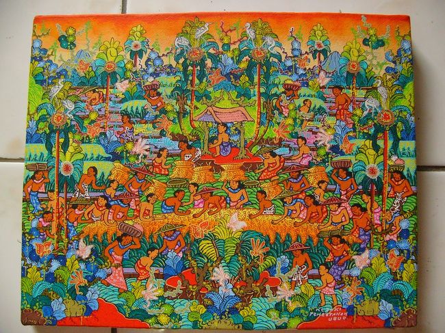 絵画 バリ島 Debi Sudarsana 2008年作品 絵画（バリ絵画の専門
