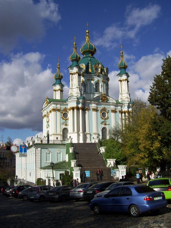 キエフの美しい教会！