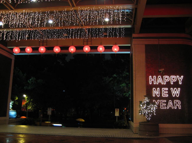 空港到着後銀行で２万円を両替し、<br />送迎車でホテルへ向かいました。<br />土曜の夜でしたが渋滞も無く４０分ほどで市内へ。<br />明日は朝が早いので、ホテル周辺を少し散策して、<br />早めに寝ました。