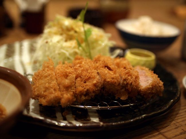晩御飯は「かつくら」でとんかつ