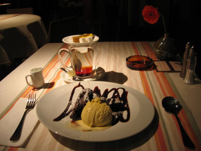 ブダペスト最後の晩餐は、やっぱりMenzaで。<br /><br />といっても、チョコケーキ大のお気に入りヴァニラtea。