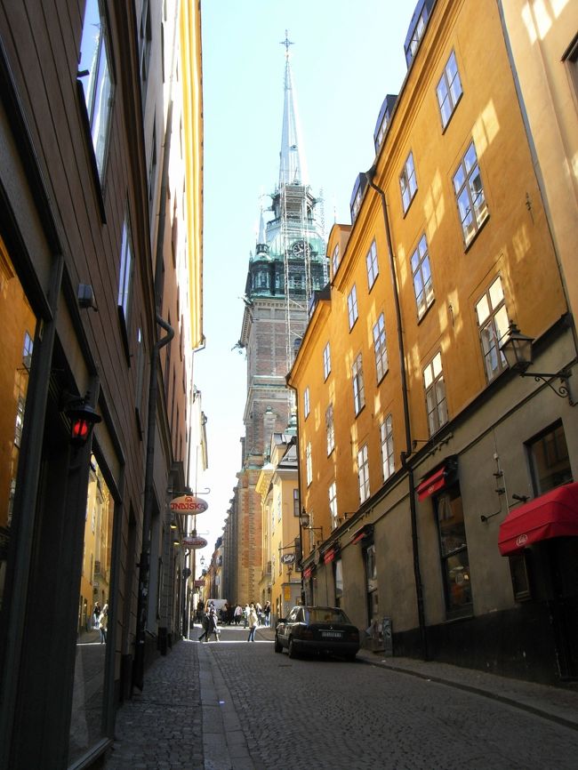 ガムラスタンに行きました。<br />魔女の宅急便のモデルになった街といわれているそう。