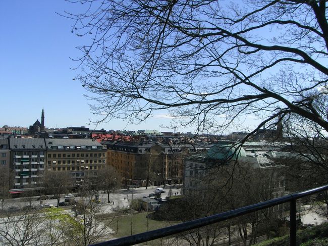 上に登ると景色がよかった