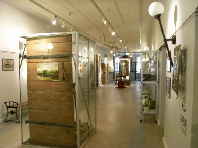 私が泊まった部屋は博物館の中でした。