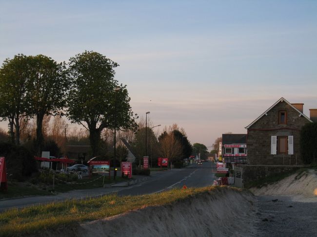 対岸の街なみです。