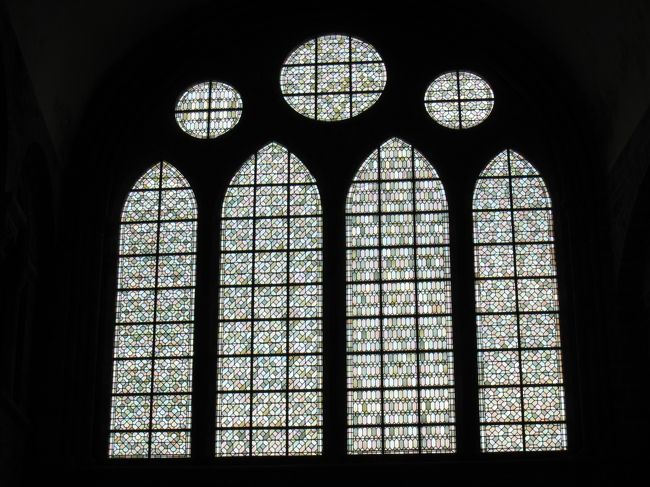 ステンドグラス。
