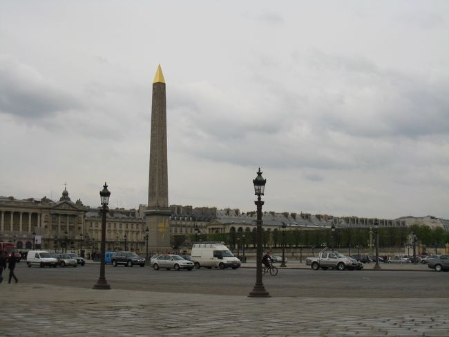 とおりがかったコンコルド広場。