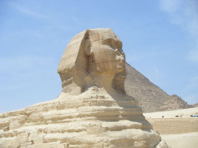 正解はスフィンクスの後頭部でした！
