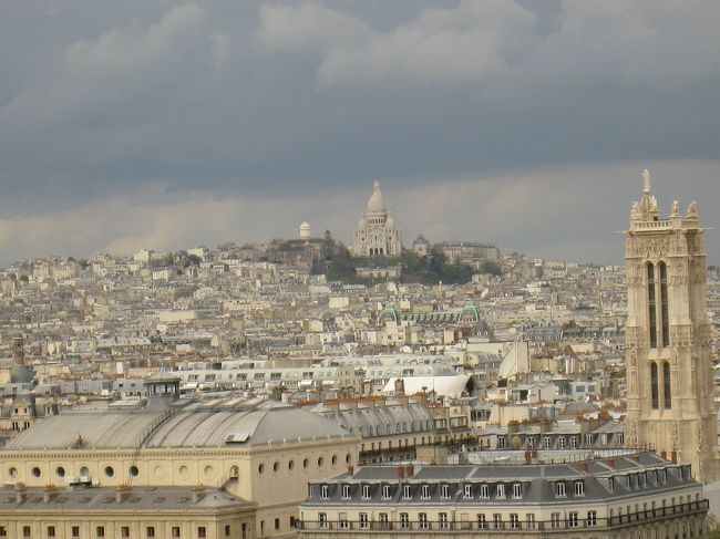 モンマルトルを、ちょっとズーム。