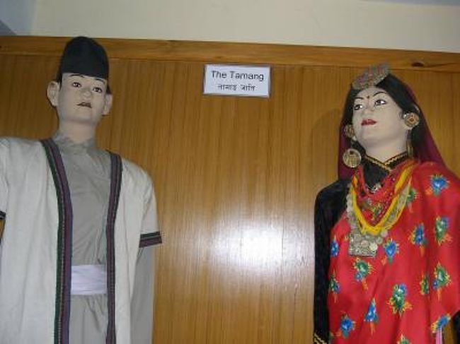 ネパールの人々を構成する民族を紹介するコーナー