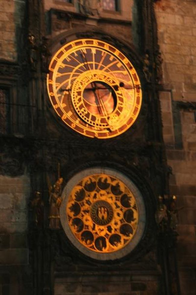 おかえりなさい。<br /><br />と言われたようだった。<br /><br />ちょうど見ていたら　時天文時計のからくりであるキリストの12使徒が動き出した。<br /><br />ただいま戻りました。<br /><br />