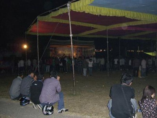 コンサートでみんな熱狂していた