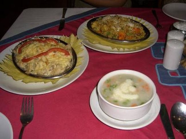 炒飯･クリームスープ・カルボナーラ（パスタ）<br />いよいよ普段手を出さないパスタにも挑戦