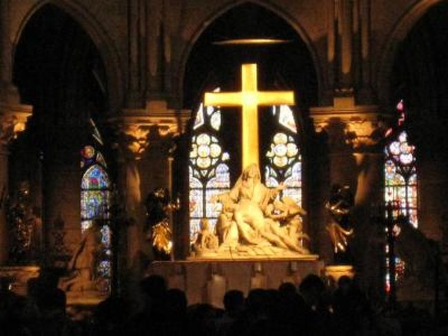 祭壇のあたり。