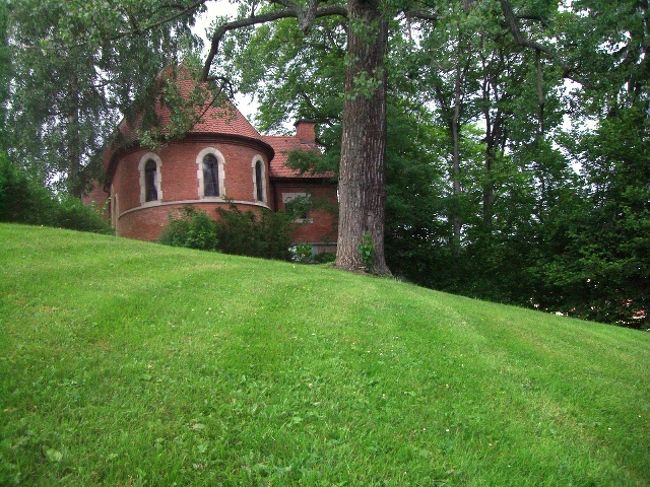 イギリス教会？<br />レトロな感じで可愛かった。<br /><br />プラプラお散歩をして帰りました。<br /><br />とてものどかな街でした（＾ｖ＾）<br /><br />