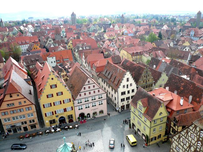 ローテンブルクの街並み。