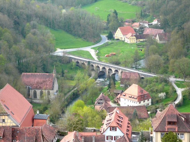 市庁舎の古い木の階段をのぼってのぼって、市庁舎の上から。