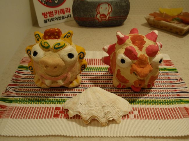 石垣島で作ったシーサーが届きました！早速わが家の魔除け、幸運招きに頑張ってくれてます☆