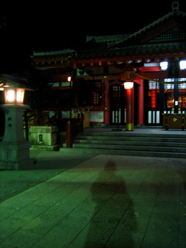 ホテルに戻りがてら寄った波の上宮。<br />にゃんこが何匹もいました。