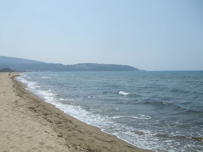 エーゲ海<br />泳ぐにはちょっと寒かったです。