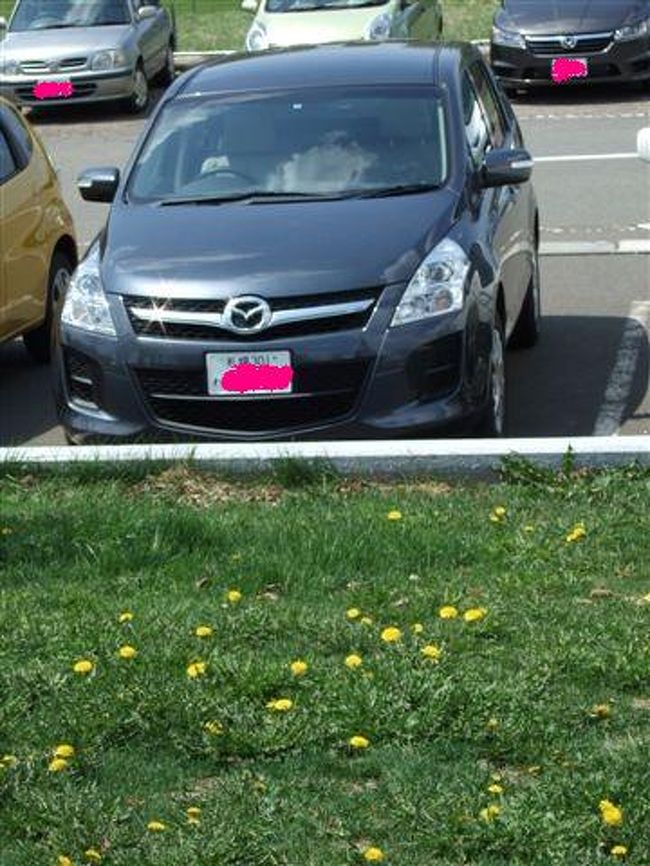 今回、３日間お世話になったレンタカー<br /><br />結構乗り心地良かったです♪