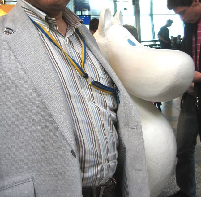 曲線美の競演。<br /><br />ムーミンも明らかにメタボ？<br />