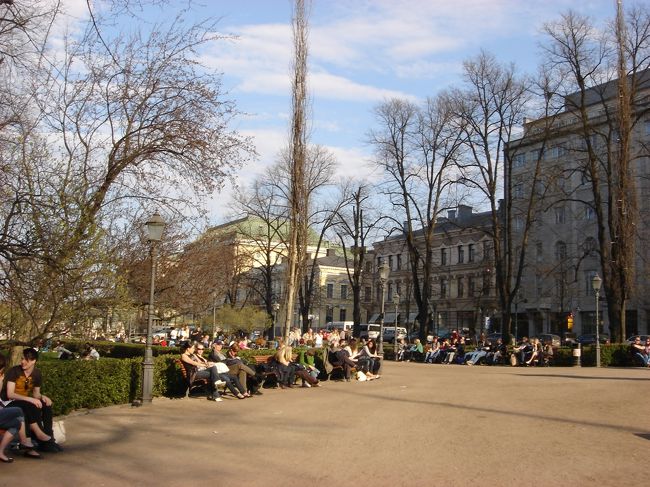 こちらもエスプラナーディの公園です。