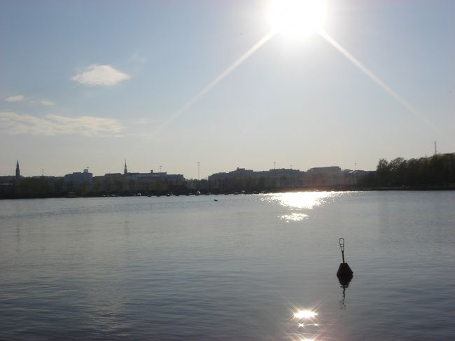 エラインターハン湾   ELAINTERHANLAHTI<br />の夕日です。<br />