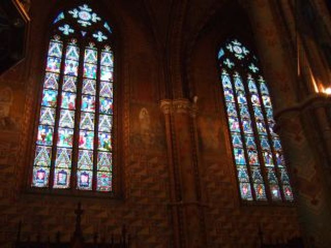 ステンドグラスがきれいでした！