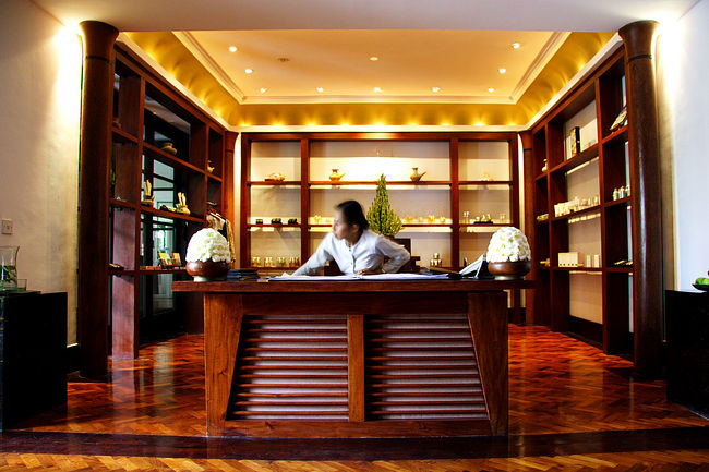 レセプションです。