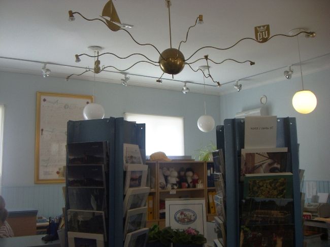 観光案内所に到着。<br />さっそくムーミンだらけで可愛いo(＾▽＾)O