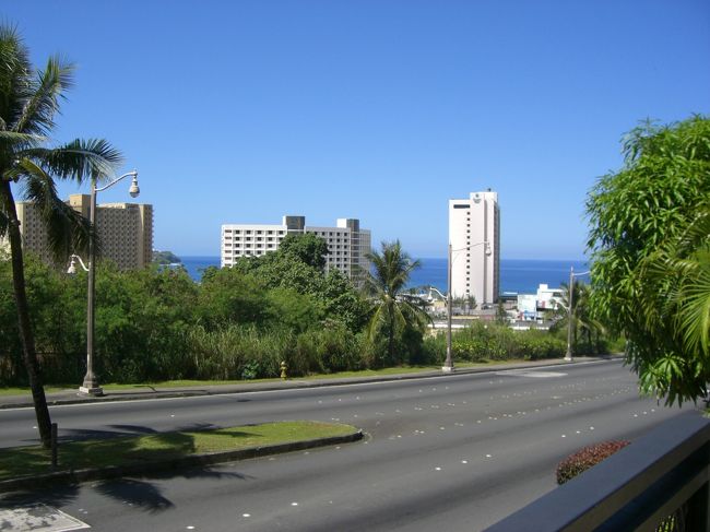 ホテルからみた景色〜♪<br /><br />もう海が見える♪♪