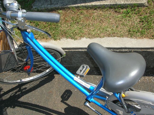 さてさて、園内は大変広いので自転車にて移動です。<br /><br />3時間で410円です。<br /><br />園内巡回バスもあります。